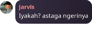 Sticker from Jarvis.