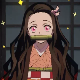 📎 emoji @animecuteth Nezuko Telegram sticker 20 of 36