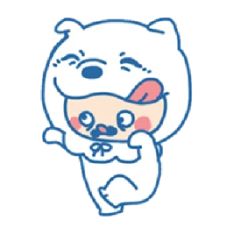 😮 emoji Ookami Bouya | @cutestickers4you Telegram sticker 21 of 40