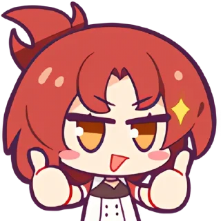 👍 emoji 崩坏3rd·天穹流星 Telegram sticker 12 of 12
