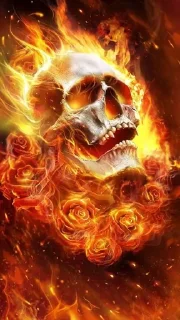 ☠ emoji ☠☠ᏦᗴᐯᏆᑎ ☠☠  The sKull ☠ Telegram sticker 8 of 83
