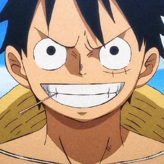 🥟 emoji ★!¡ Luffy – @LEVIOSAASTICKER Telegram sticker 5 of 80