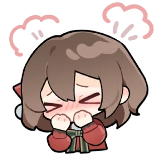 🤭 emoji 桌面少女 @zhaxia_cn Telegram sticker 5 of 16