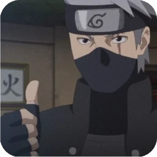 👕 emoji KAKASHI Telegram sticker 12 of 22