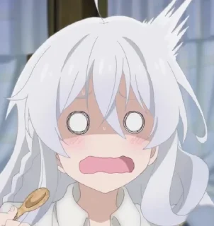 😨 emoji Elaina Telegram sticker 7 of 83