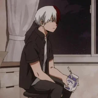 🥢 emoji todoroki Telegram sticker 18 of 24