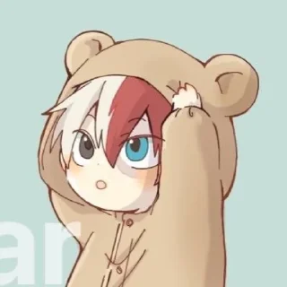 ❄ emoji Todoroki Telegram sticker 8 of 33