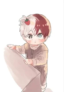 ❄ emoji Todoroki Telegram sticker 16 of 33