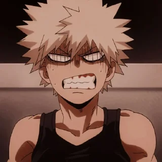 🧚 emoji Katsuki bakugou - @lovelyhelpeu Telegram sticker 22 of 30