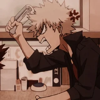 🧚 emoji Katsuki bakugou - @lovelyhelpeu Telegram sticker 18 of 30