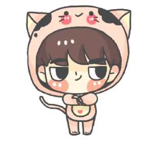 😏 emoji OH KITTEN & PUPPY B @bistic Telegram sticker 16 of 40