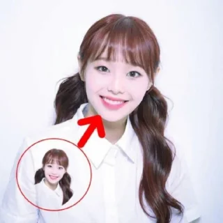 😁 emoji chuu ril - @miekae1 Telegram sticker 16 of 56