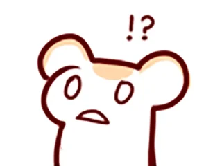 Sticker from Bison仓鼠