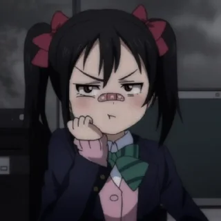🦩 emoji 🦩 Nico Yazawa 🦩 Telegram sticker 7 of 30