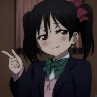 🦩 emoji 🦩 Nico Yazawa 🦩 Telegram sticker 15 of 30