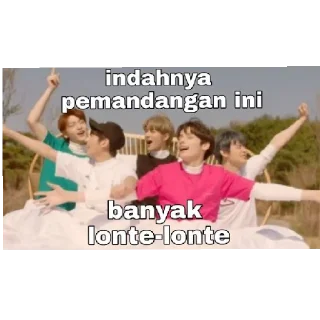 😄 emoji Bujang tieksti Telegram sticker 9 of 31
