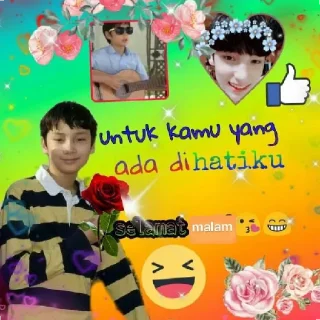 ❤️ emoji Bujang tieksti Telegram sticker 8 of 31