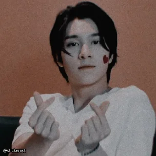 ✨ emoji hendery dark by @stickernct Telegram sticker 6 of 20