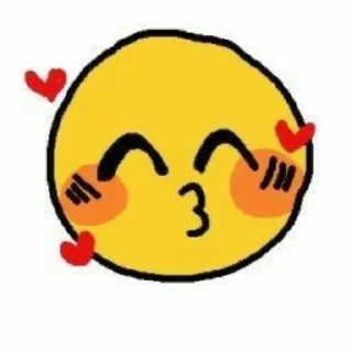 😘 emoji . ˚◞♡ @LAVEINDER ₊˚.༄ Telegram sticker 9 of 23