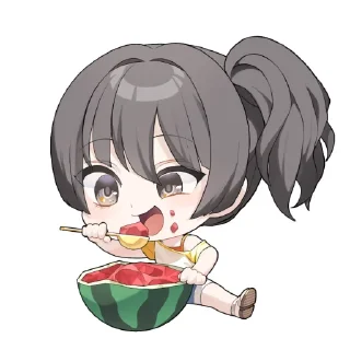 🍉 emoji PGR ID Telegram sticker 19 of 29