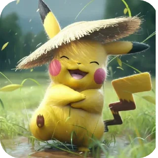 🙃 emoji Pikachu Telegram sticker 12 of 15