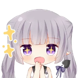 🤩 emoji 有栖姬月 @rengeSticker Telegram sticker 12 of 15