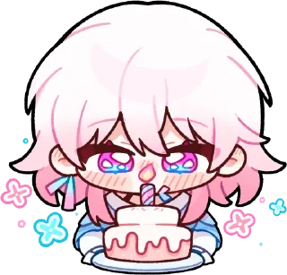 🎂 emoji Март 7 | @honkaistarrailofficial Telegram sticker 15 of 16