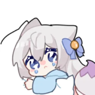 🎭 emoji 哭哭和玉玉 Telegram sticker 17 of 47