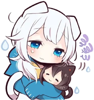 😭 emoji 刺猬哭哭 Telegram sticker 8 of 9