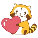 ❤ emoji Rascal Telegram sticker 4 of 120