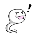 ❗ emoji Tadpole (albino) @tikelku Telegram sticker 23 of 41