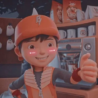 Sticker from Boboiboy(◍•ᴗ•◍)♡