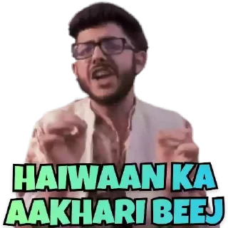 🤣 emoji Carryminati Sticker 3 Telegram sticker 5 of 30