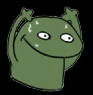 🍫 emoji Green Socks Meme Telegram sticker 8 of 8