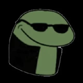🍫 emoji Green Socks Meme Telegram sticker 5 of 8