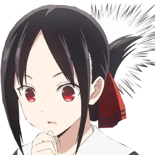 🤔 emoji Kaguya Sama @KaguyaSamaRobot Telegram sticker 14 of 65