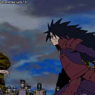 😈 emoji 😈MADARA UCHIHA😈 (@animeclubs11) Telegram sticker 7 of 26