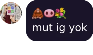 😀 emoji ewe ewe di mobil papa Telegram sticker 14 of 104