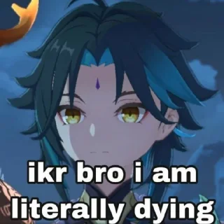 🙄 emoji genshin on crack Telegram sticker 5 of 45