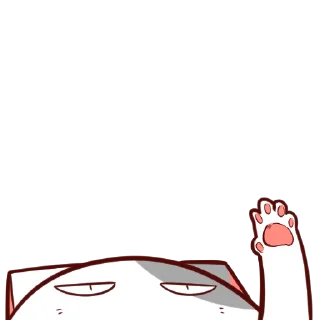 🤚 emoji Pus nagami Telegram sticker 9 of 29