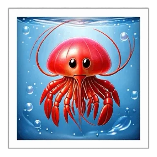 🦀 emoji Amazing emoji🔥By屌丝芸和莹 Telegram sticker 6 of 34