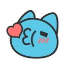 Sticker from 貓貓蟲-咖波 表情貼  @SeanChannel