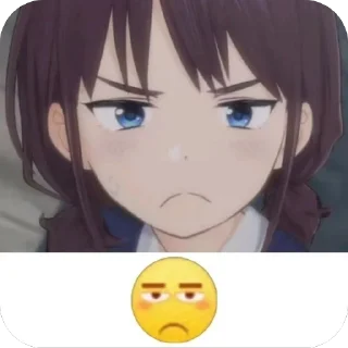 🫥 emoji 吹水 Telegram sticker 6 of 50