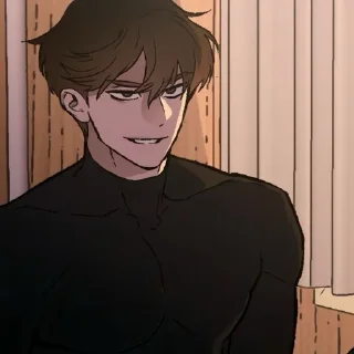 😏 emoji Codename Anastasia By Syusuke Telegram sticker 12 of 13