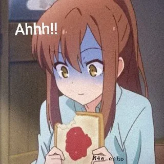 🥲 emoji ANIME STICKER PACK Telegram sticker 5 of 25