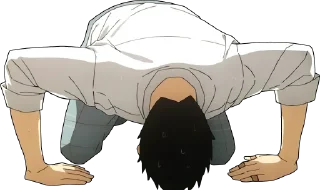 🛐 emoji Anime Reactions @bhanupratapyadav Telegram sticker 13 of 120