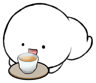 ⚪️ emoji baby blob | @phstickerpackganern Telegram sticker 18 of 40