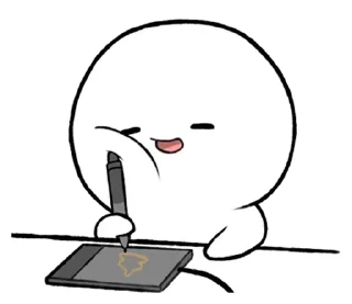 ⚪️ emoji baby blob | @phstickerpackganern Telegram sticker 15 of 40