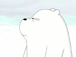 🤔 emoji ice bear gemay : : @slowcly Telegram sticker 5 of 25