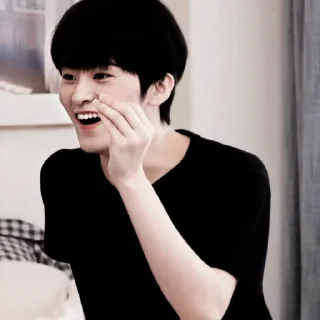 🦅 emoji Mark lee dark by @stickernct Telegram sticker 23 of 42